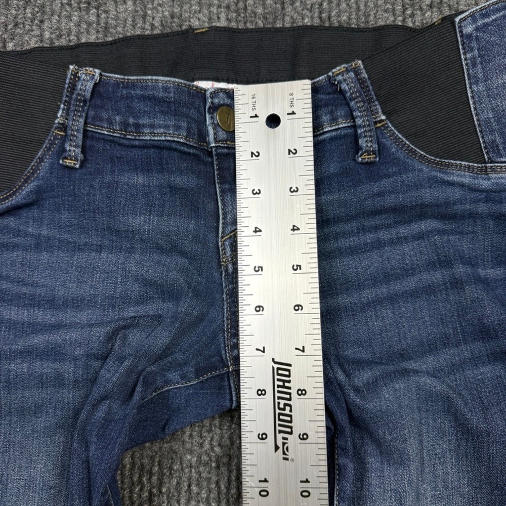 Isabel Maternity Ingrid & Isabel Skinny Bootcut Jeans Blue Size 6 F18496638 - Picture 5 of 13